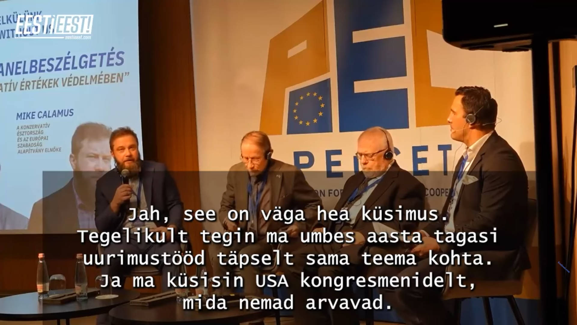 Mike Calamus räägib EU sõjalisest illusioonist ja Eesti poliitilisest kõverpeeglist – PEUCET